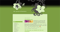 Desktop Screenshot of green-directory.blogspot.com