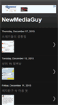 Mobile Screenshot of newmediaguy.blogspot.com