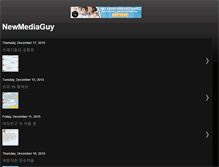 Tablet Screenshot of newmediaguy.blogspot.com
