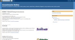 Desktop Screenshot of myinvestmentsonline.blogspot.com