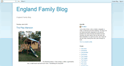 Desktop Screenshot of englandfamilyblog1.blogspot.com