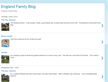 Tablet Screenshot of englandfamilyblog1.blogspot.com