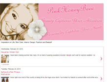 Tablet Screenshot of pinkhoneybeee.blogspot.com