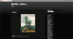 Desktop Screenshot of manelguell.blogspot.com