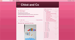 Desktop Screenshot of chloeandco.blogspot.com