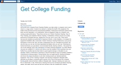 Desktop Screenshot of getcollegefunding.blogspot.com