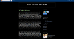 Desktop Screenshot of holyghostandfire.blogspot.com