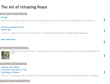 Tablet Screenshot of initiating-peace.blogspot.com