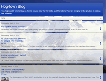 Tablet Screenshot of hogtown.blogspot.com