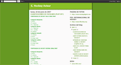 Desktop Screenshot of hockeyavisur.blogspot.com