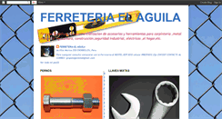 Desktop Screenshot of ferreteria-elaguila.blogspot.com