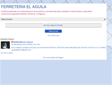 Tablet Screenshot of ferreteria-elaguila.blogspot.com