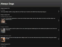 Tablet Screenshot of always-dogs.blogspot.com