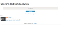 Tablet Screenshot of ongebreideldkommaneuken.blogspot.com