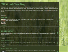Tablet Screenshot of fdtvirtualclinic.blogspot.com