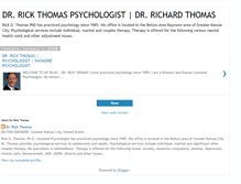 Tablet Screenshot of drrickthomas.blogspot.com