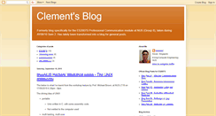 Desktop Screenshot of clementauo.blogspot.com