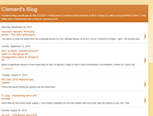 Tablet Screenshot of clementauo.blogspot.com