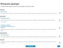 Tablet Screenshot of primaveraplumper.blogspot.com