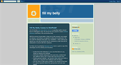 Desktop Screenshot of fillmybellyblog.blogspot.com