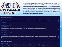 Tablet Screenshot of expopublicidadipehz.blogspot.com