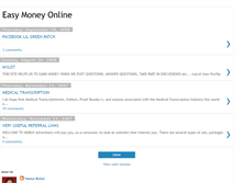 Tablet Screenshot of easymoneyonline0606.blogspot.com