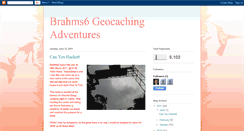 Desktop Screenshot of brahms6geocoachingadventures.blogspot.com