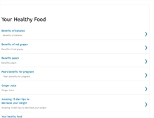 Tablet Screenshot of alllhealthyfood.blogspot.com