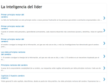 Tablet Screenshot of inteligencia-del-lider.blogspot.com