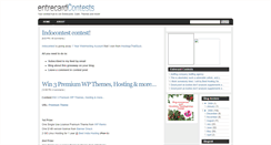 Desktop Screenshot of entrecard-contest.blogspot.com