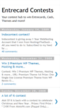 Mobile Screenshot of entrecard-contest.blogspot.com