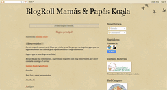 Desktop Screenshot of blogroll-mamaskoala.blogspot.com