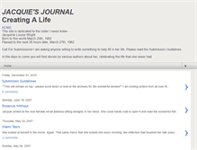 Tablet Screenshot of jacquies-journal.blogspot.com