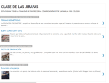 Tablet Screenshot of luisbraillejirafas.blogspot.com