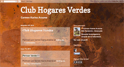 Desktop Screenshot of clubhogaresverdes.blogspot.com