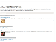 Tablet Screenshot of anaccidentalamerican.blogspot.com