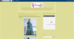 Desktop Screenshot of bridal-designer-sarees.blogspot.com