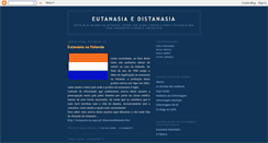 Desktop Screenshot of eutanasiaedistanasia.blogspot.com