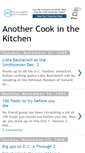 Mobile Screenshot of anothercookinthekitchen.blogspot.com