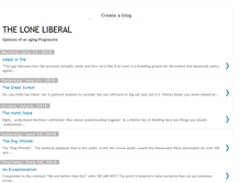 Tablet Screenshot of loneliberal-teamman42.blogspot.com