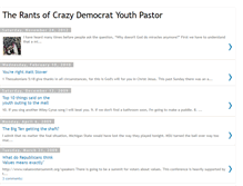 Tablet Screenshot of crazyyouthpastor.blogspot.com