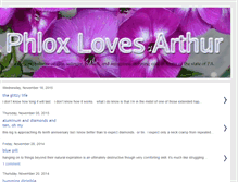 Tablet Screenshot of phloxlovesarthur.blogspot.com