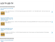 Tablet Screenshot of lcdledtvmonitor.blogspot.com
