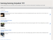 Tablet Screenshot of barangbarangterpakai101.blogspot.com