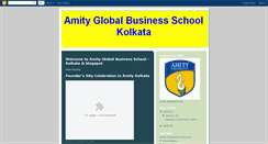 Desktop Screenshot of amitykolkata.blogspot.com