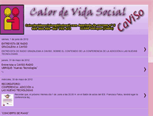 Tablet Screenshot of calordevida.blogspot.com