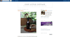 Desktop Screenshot of cozylittlecottage.blogspot.com