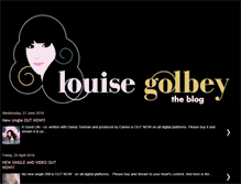 Tablet Screenshot of louisegolbey.blogspot.com