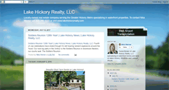 Desktop Screenshot of lakehickoryrealty.blogspot.com