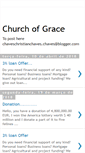Mobile Screenshot of churchofgrace.blogspot.com